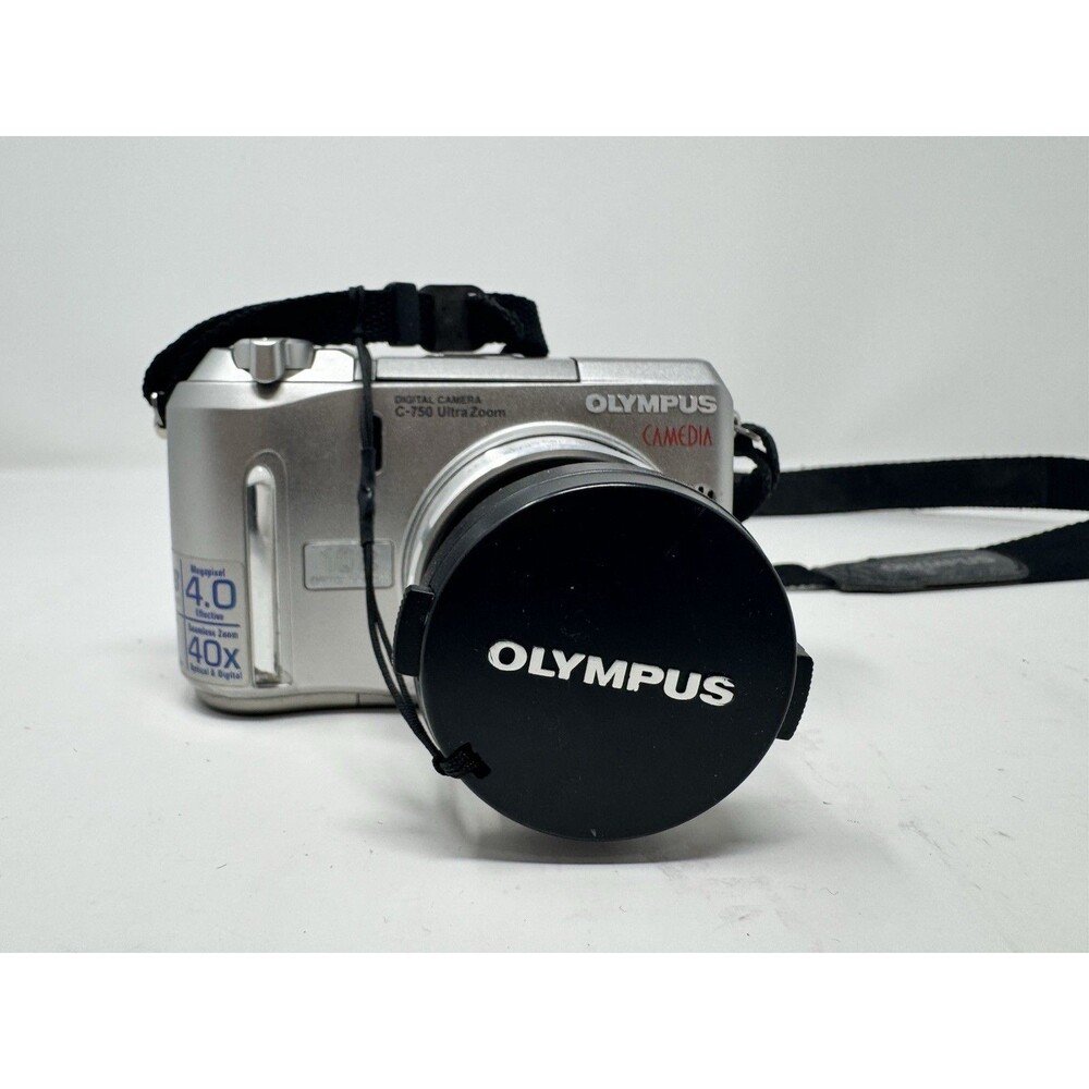 Olympus Camedia C-750 Ultra Zoom 4.0MP Compact Digital Camera For Parts